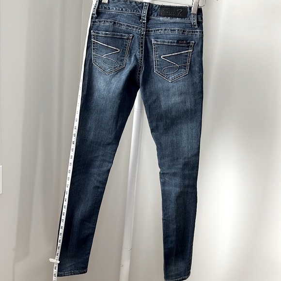 Seven7 Lady Blue Legging Jean, size 25 - Picture 10 of 10